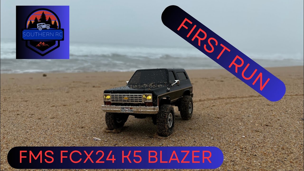 FMS FCX24 K5 BLAZER first run