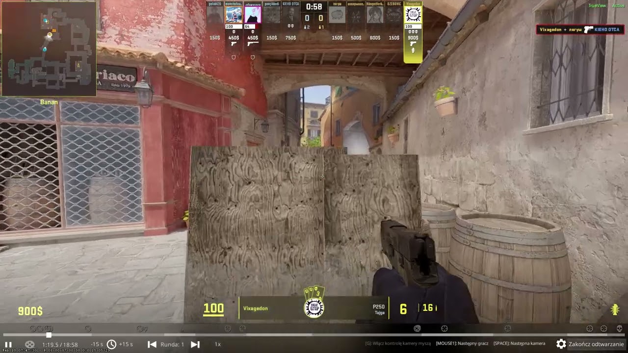 Wchodze pierwsza runde wale ace 1vs 4 i wychodze