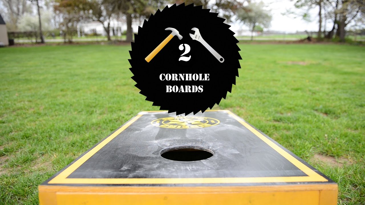 Woodworking || DIY: Build a Heavy Duty Cornhole Set