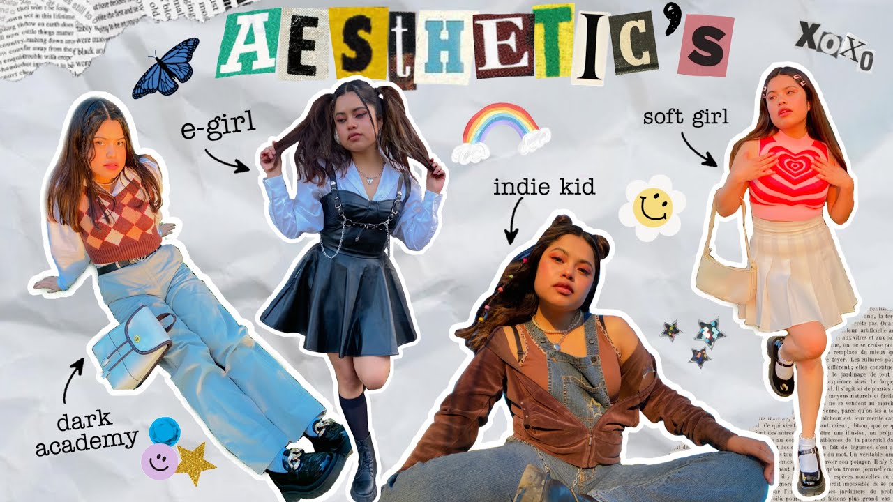 Vistiéndome de diferentes ✨aesthetics✨ ft. JUST4KIRA