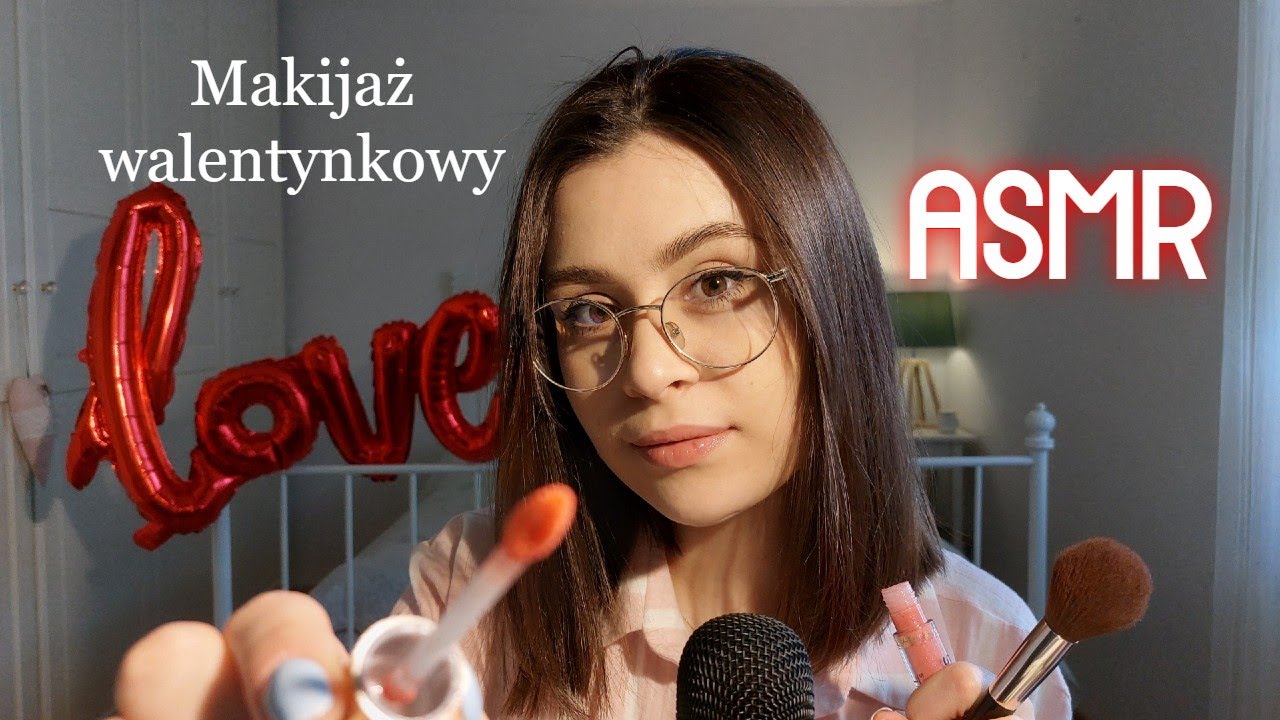 [ASMR po Polsku] Makijaż walentynkowy | Roleplay