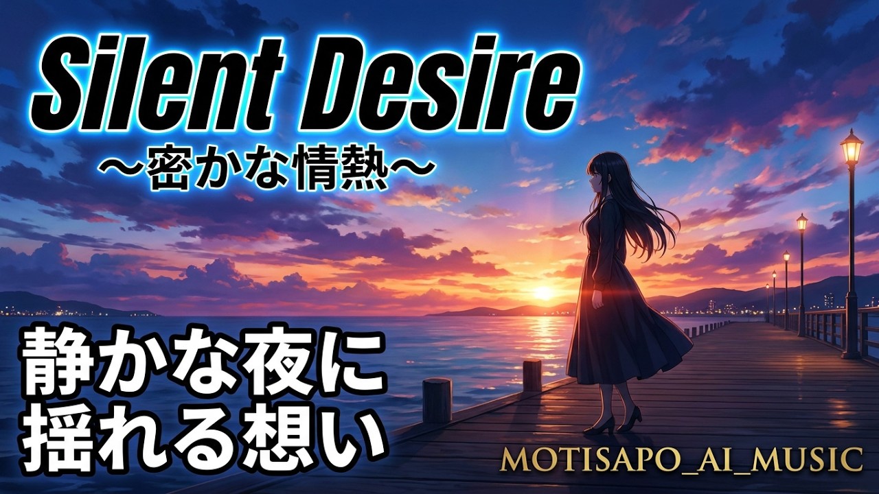 【愛情】心の奥に潜む“密かな情熱”大人のシネマティックバラード「Silent Desire ～密かな情熱～」#SilentDesire #密かな情熱 #ムード歌謡
