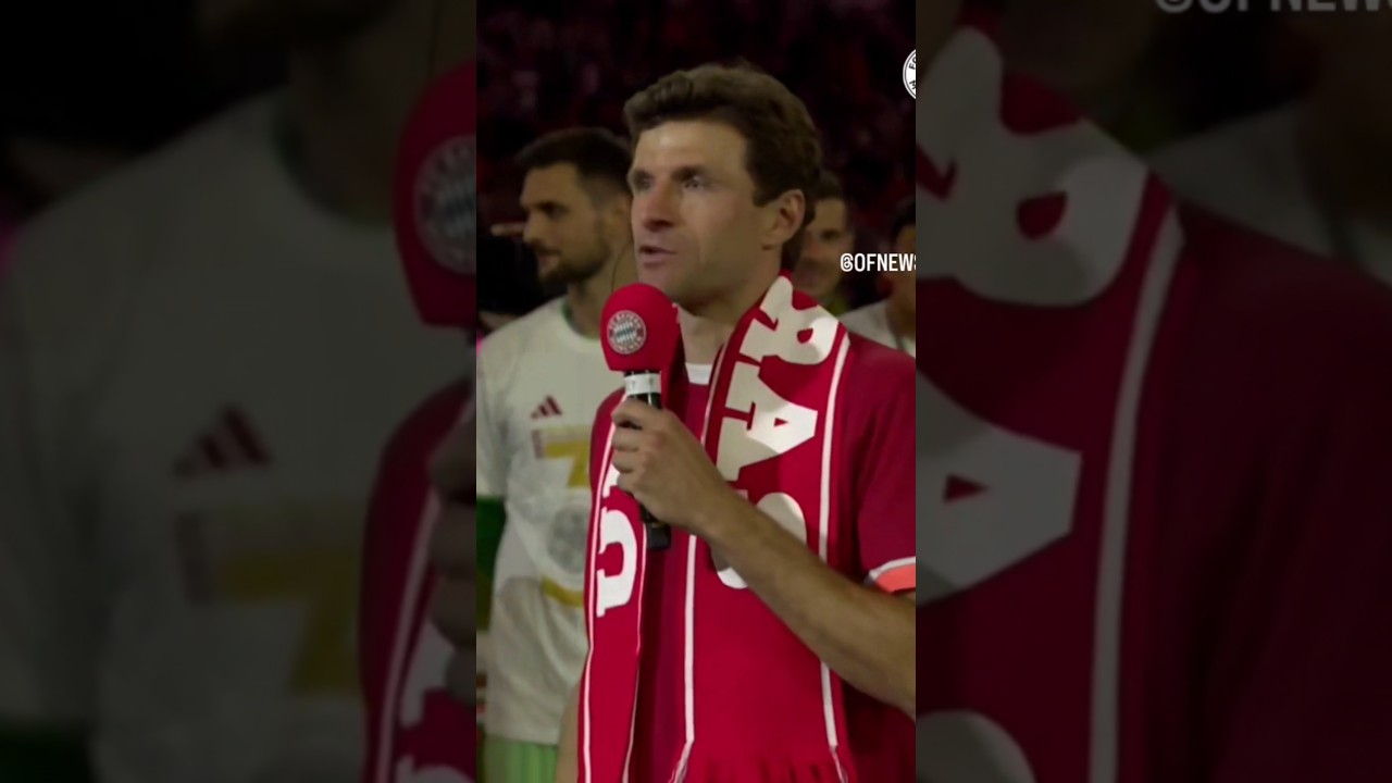 Thomas Muller speech in German 