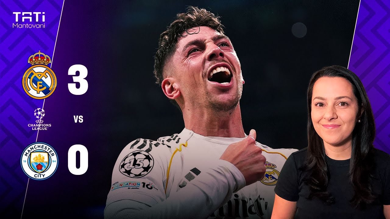 HAT-TRICK DE FEDE VALVERDE CONTRA O CIRY NA CHAMPIONS, O MELHOR REAL DE ARBELOA