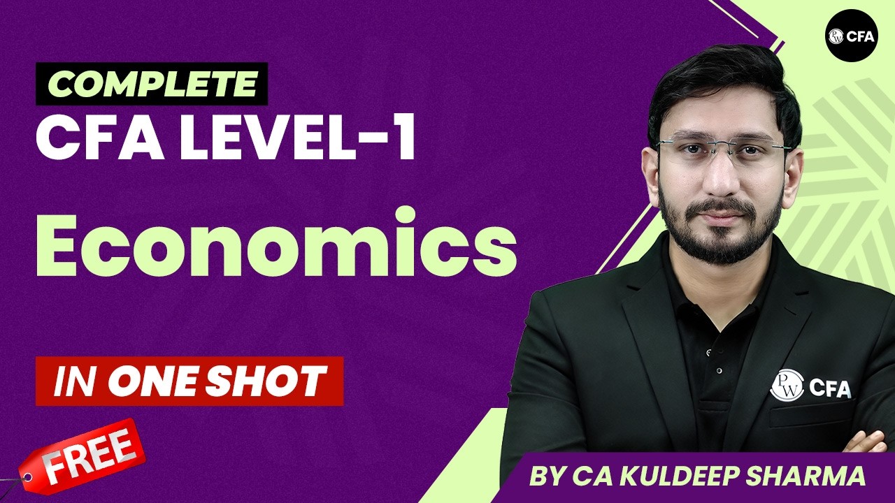 Economics COMPLETE One Shot FREE | CFA Level 1 Nov 2026 Full Syllabus Revision