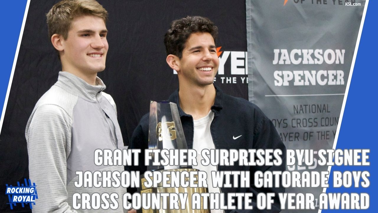 BYU signee Jackson Spencer named 2025-26 Gatorade XC boys' athlete of the year