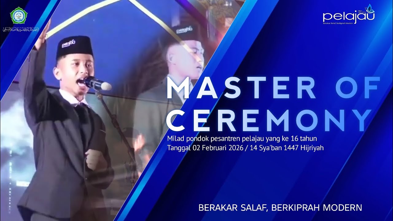 SPEKTAKULER.! MC 3 BAHASA (INSTRUMEN). Milad Pondok Pesantren Pelajau Yang Ke-16 Tahun. 