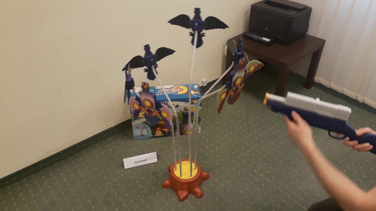 Splash Toys   56101   Jeu De Tir   6 Pigeons Shoot