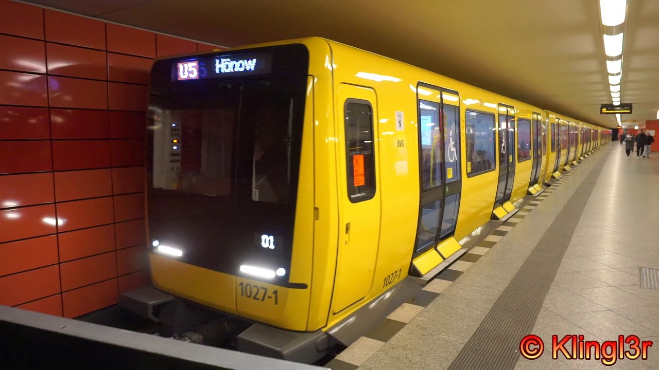 U-Bahn Berlin - Ik-Züge auf der U5