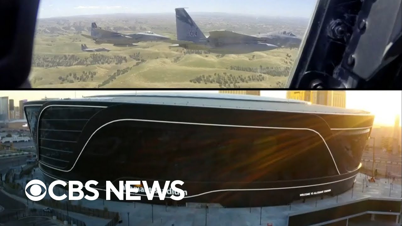 Inside the fighter jets providing Super Bowl security