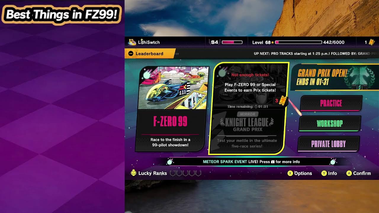 1st F-Zero 99 Stream!