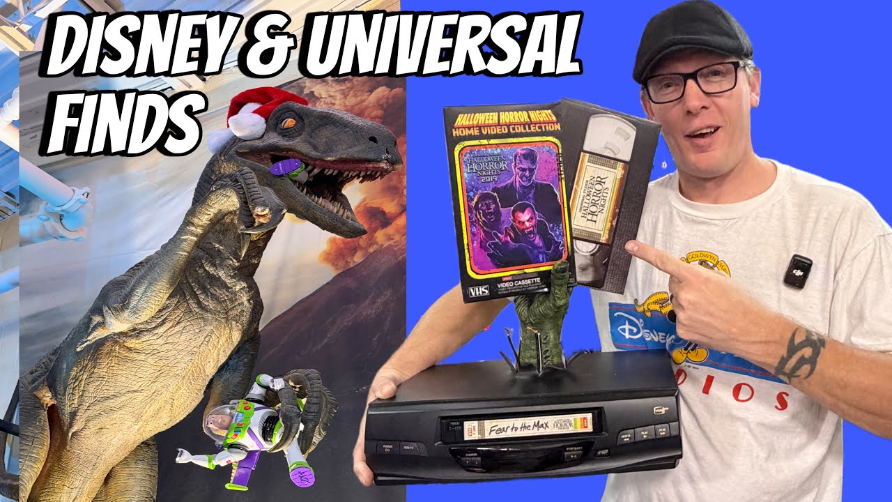 Реквизит Disney и Universal в антикварном магазине Lakeland Antique Mall!