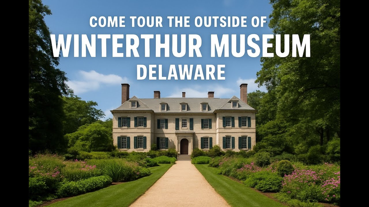 Come Tour the Outside of Winterthur Museum Delaware | Gardens, Estate Grounds & Enchanted Woods Walk