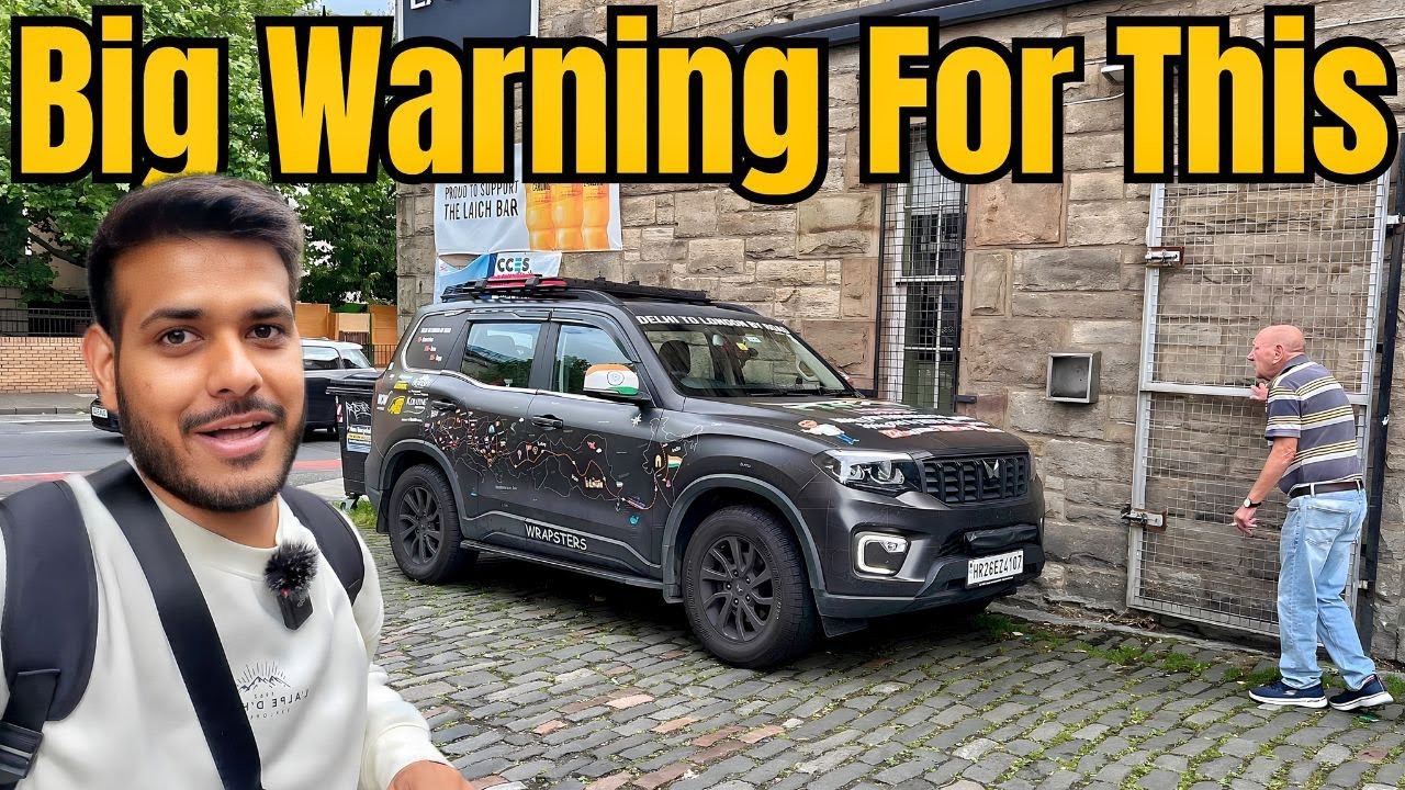 Scotland Mein Cars Ke Sath Ye Sab Hota hai..😭 |Delhi To London By Road| #EP-95