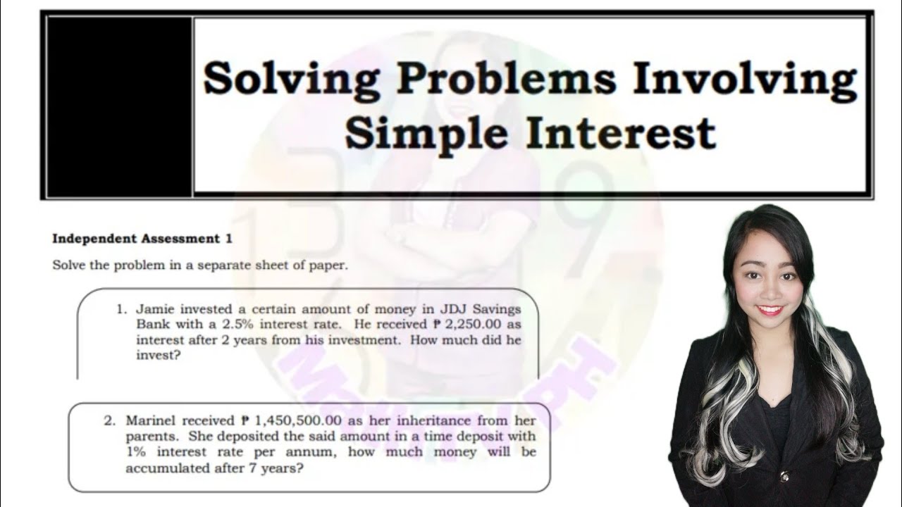 GENMATH MODULE 3- SOLVING PROBLEMS INVOLVING SIMPLE INTEREST |