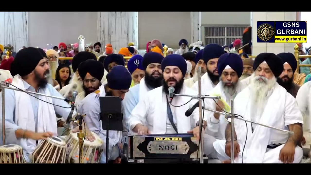 BHAI GURSHARAN SINGH JI LIVE FROM || GURDAWARA BANGLA SAHIB DELHI || AKJ DELHI