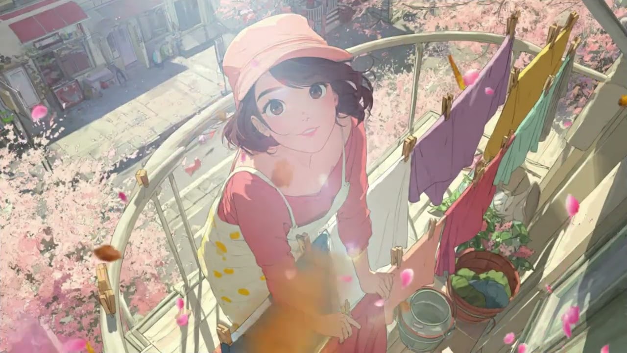 Golden Fabric Dreams 🧺 Japanese Lofi [Sunny Balcony Beats]