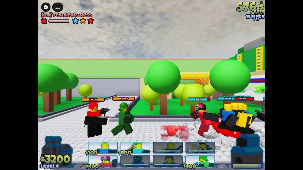 The Battle Bricks 3 star 6x difficulty chapter 1 stage 17 through 19