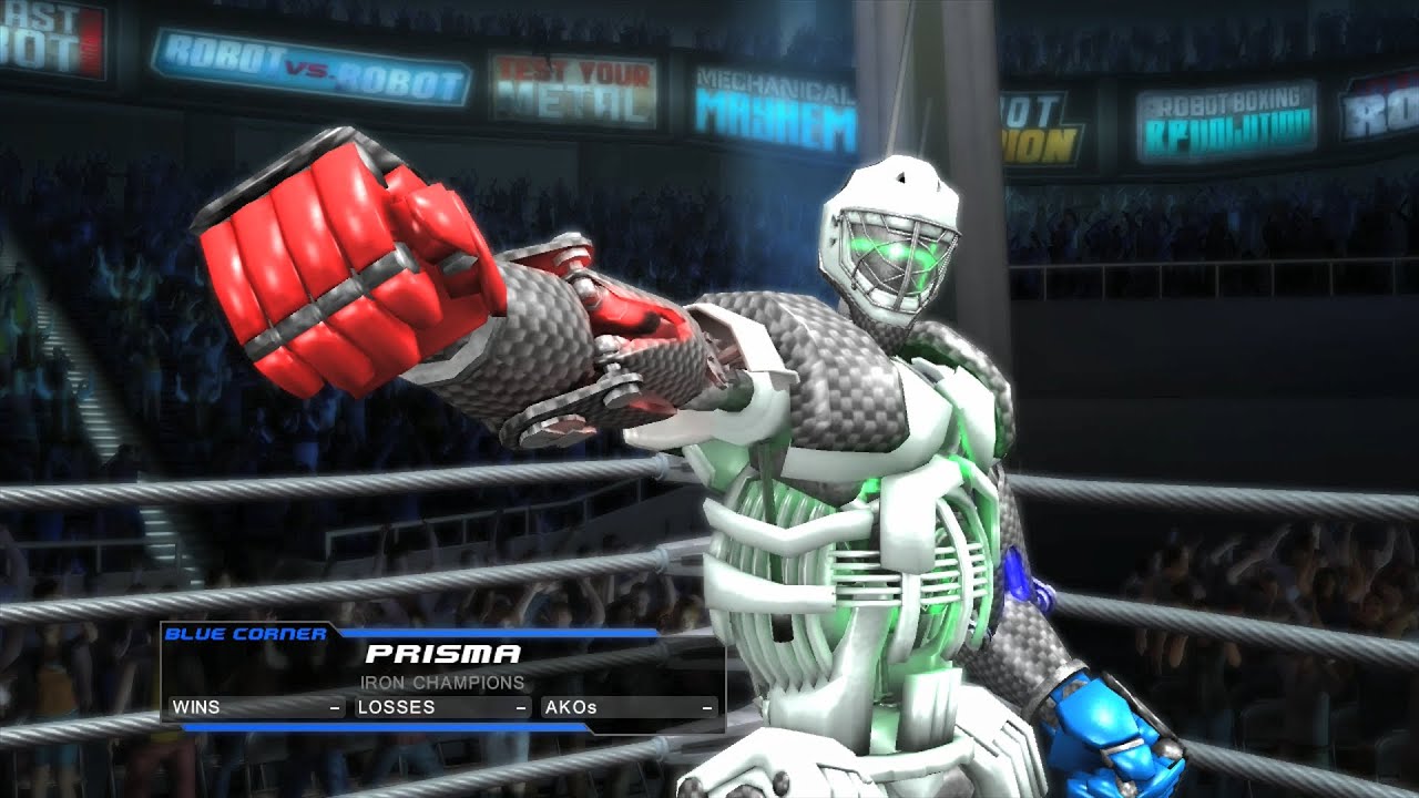 REAL STEEL THE VIDEO GAME [XBOX360/PS3] - PRISMA vs SHOGOJYO & ZEUS, NOISY BOY