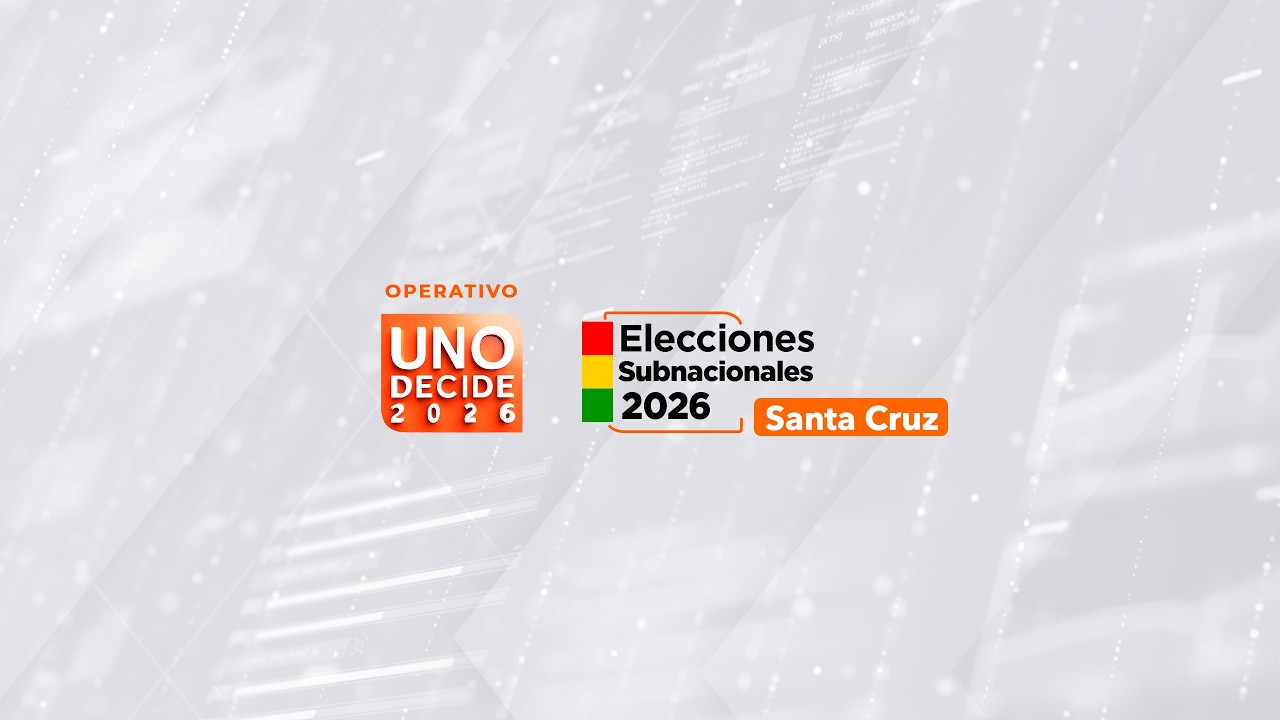 OPERATIVO UNO DECIDE  SANTA CRUZ 🗳️