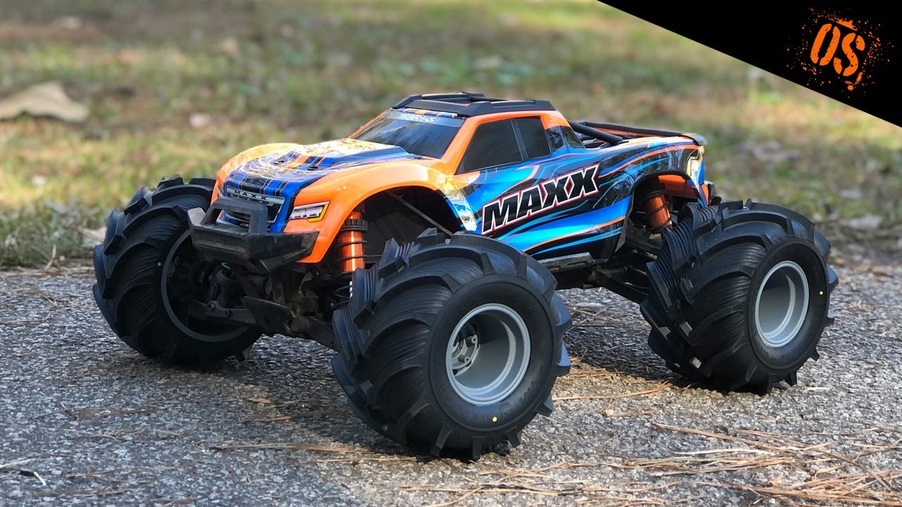 ЛУЧШИЙ ОБНОВЛЕНИЕ для Traxxas Maxx! Шины JConcepts Fling King!