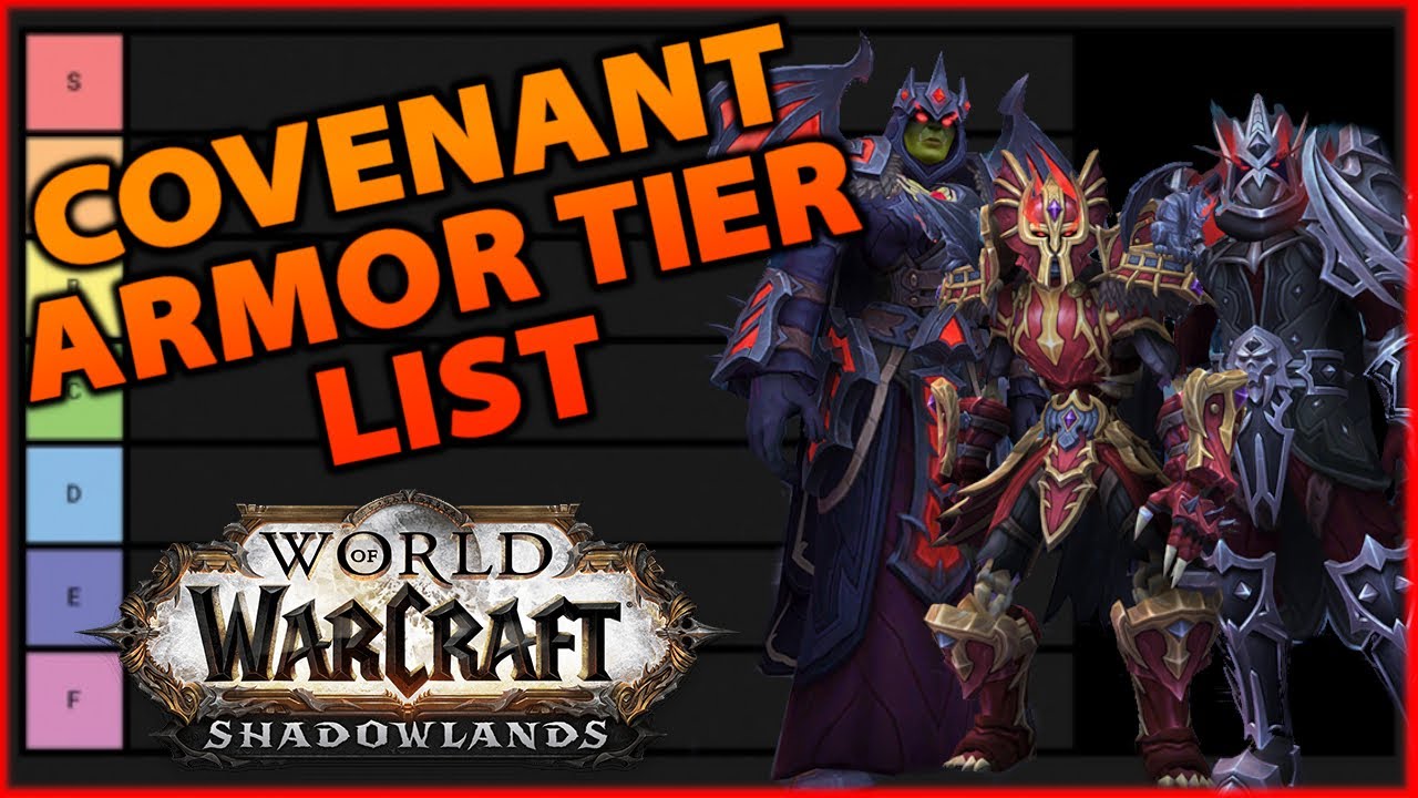 Best Shadowlands Covenant Armor Set? Transmog Tier List - WoW Shadowlands