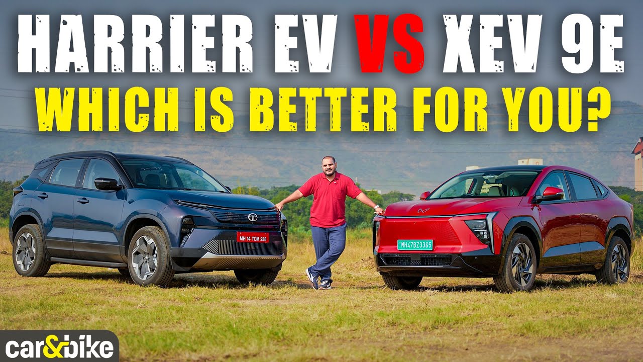 Tata Harrier EV vs Mahindra XEV 9e | Battle Of Thoroughbred India-Made Electric SUVs