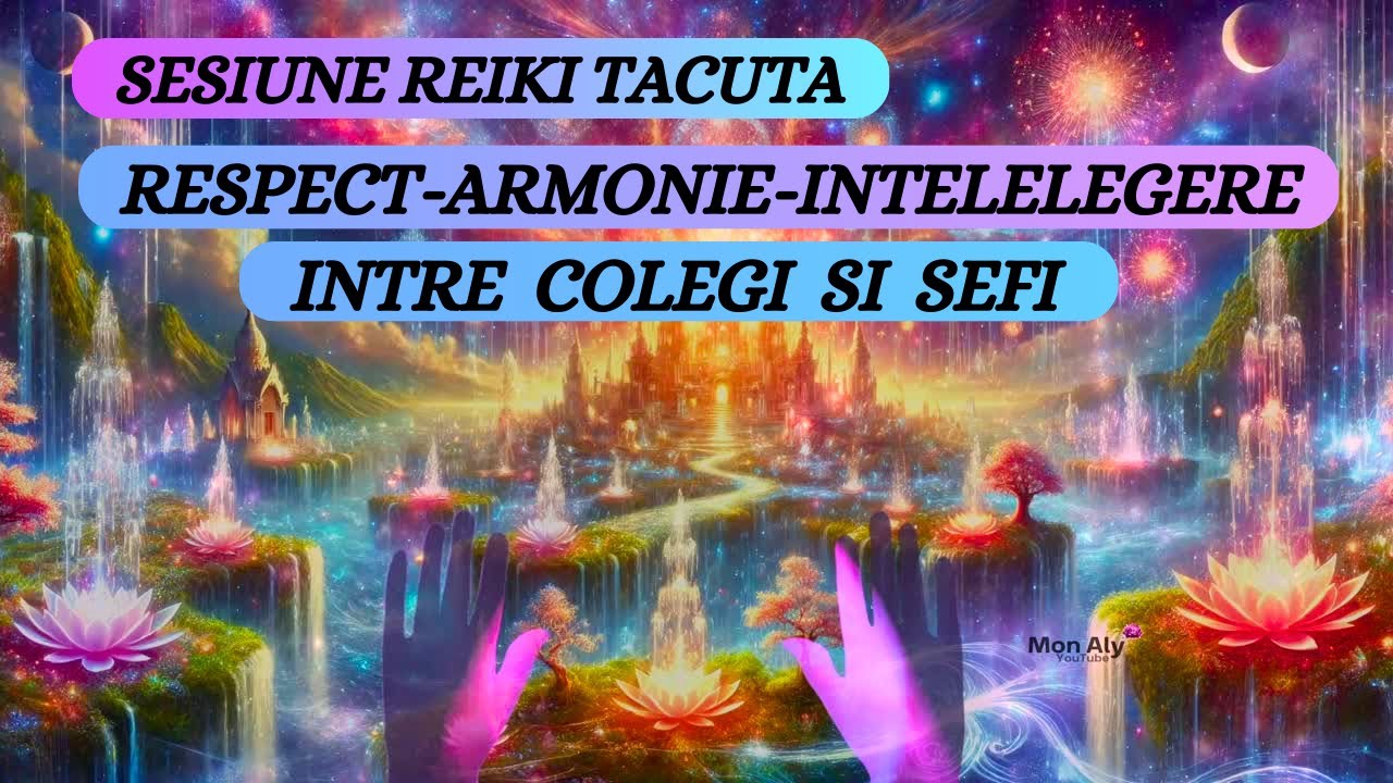 SESIUNE REIKI TACUTA - RESPECT -ARMONIE - INTELEGERE INTRE COLEGI SI SEFI