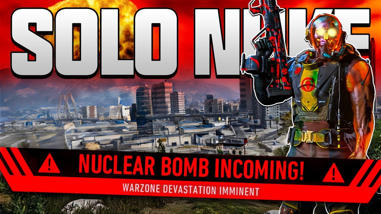 Completing The Hardest Challenge in Warzone *Solo Nuke*