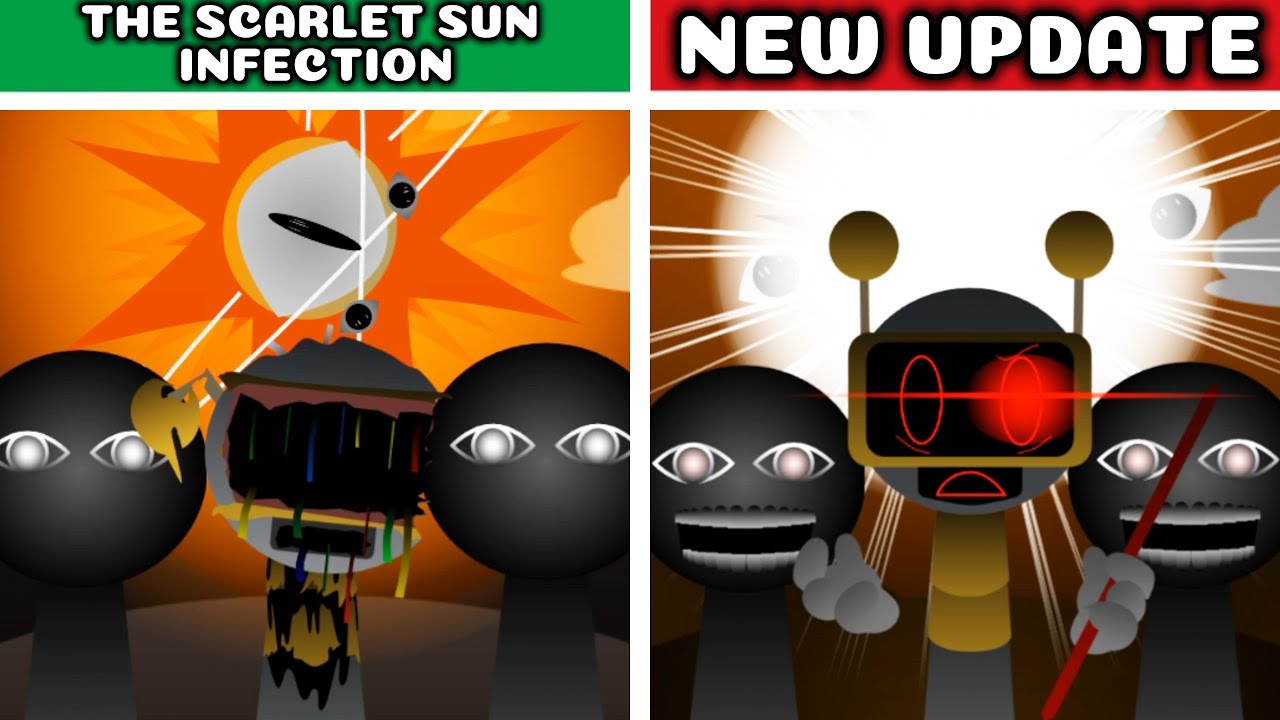 Sprunki Phase 6: The Scaelet Sun Infection — Old vs New Update: Who Takes the Crown?