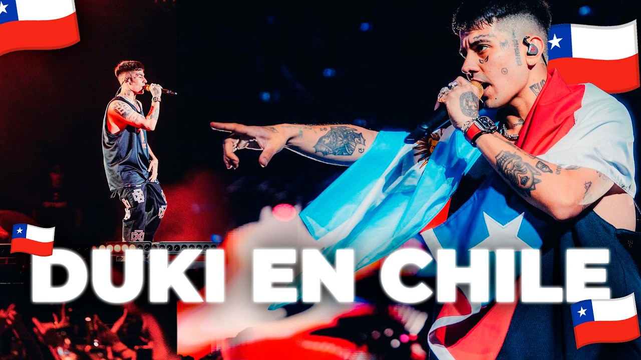 LO QUE NO SE VIO DE DUKI EN CHILE 🇨🇱
