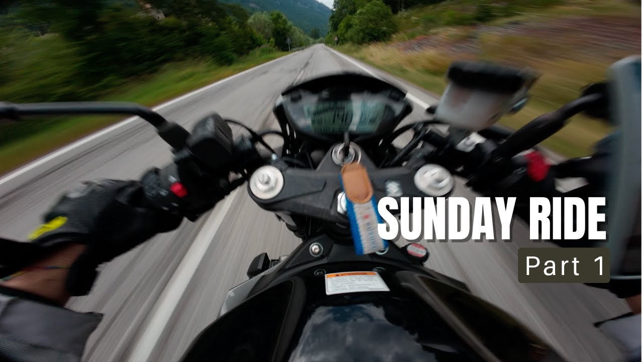 SUNDAY RIDE | SUZUKI SV650X w/Roads Exhaust | PART 1