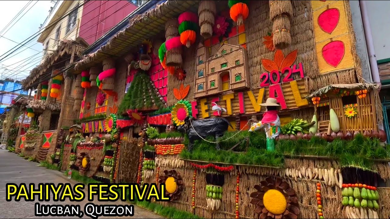 Pahiyas Festival sa Lucban Quezon, San Isidro Labrador | Richard Cabile Vlog