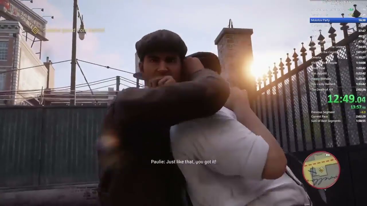 Mafia Definitive Edition Speedrun Any% (PB) 1h59m46s