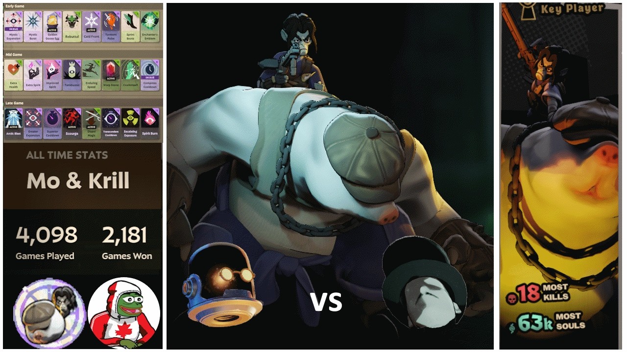 Solo Ascendant Mo and Krill enjoyer wins game against evil Eternus duo queuers