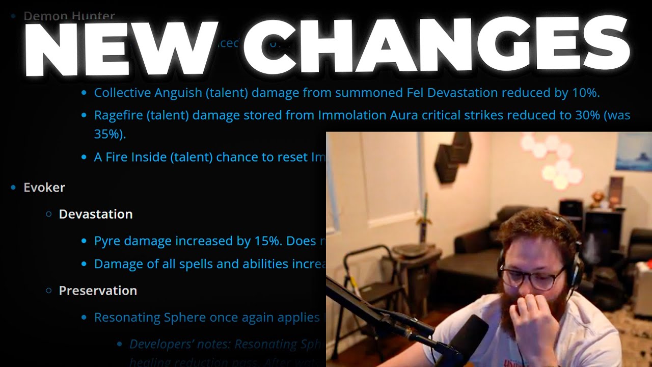 New 10.2 Class Changes! Mage Buffs, Demon Hunter Nerfs & More