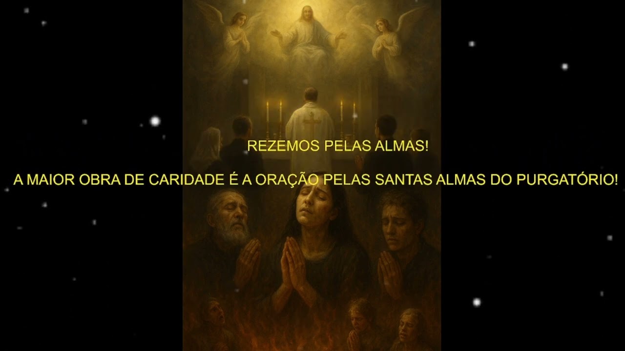 CLAMOR DAS SANTAS ALMAS CANTANDO! Вопль святых душ, поющих!  The cry of the holy souls singing!