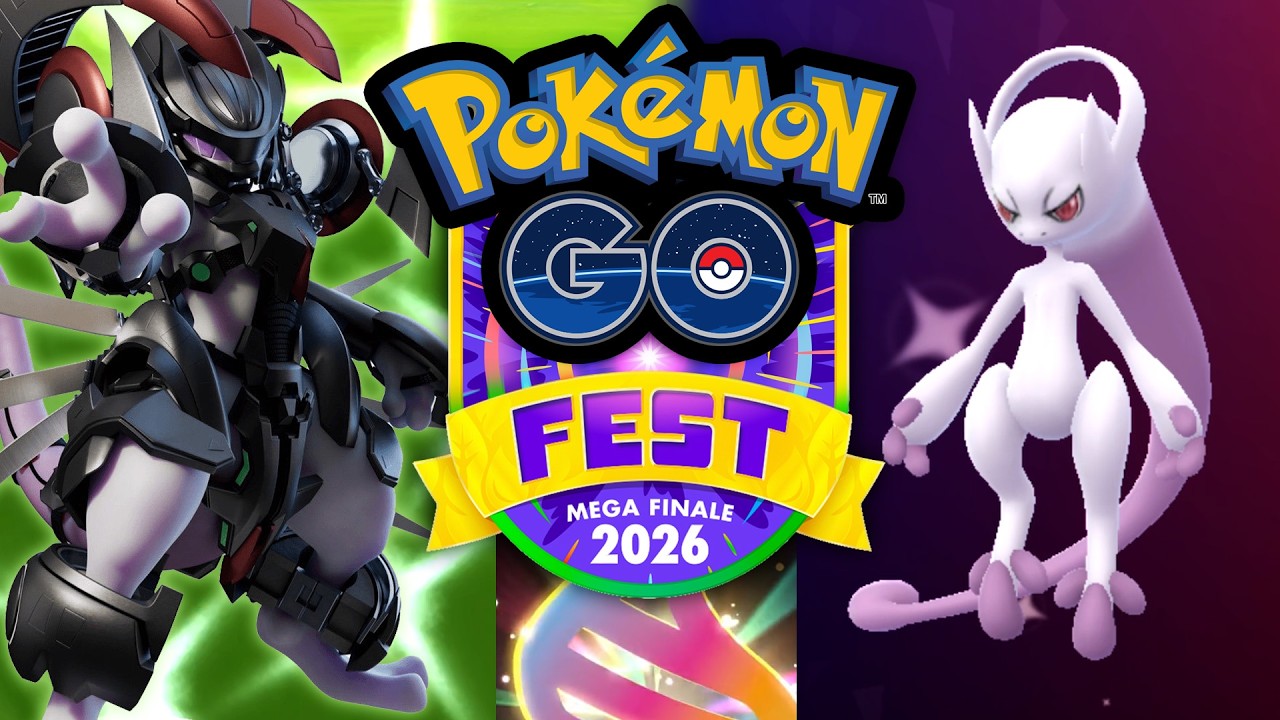 Das Pok&eacute;mon GO Fest Mega-Finale mit Mewtu in R&uuml;stung