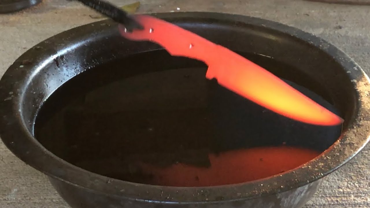 Heat Treating Knives!