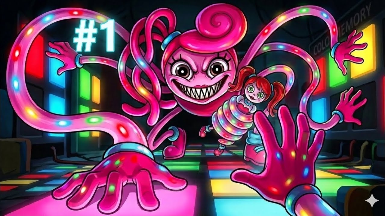 مومي لونج لينج خطفت بوبي وأجبرتني ألعب معها لعبة الذاكرة 😱🕵️‍♂️ | Poppy Playtime Chapter 2 #1