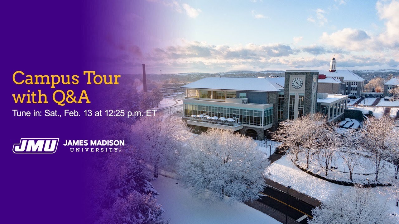 JMU Campus Tour with Live Chat