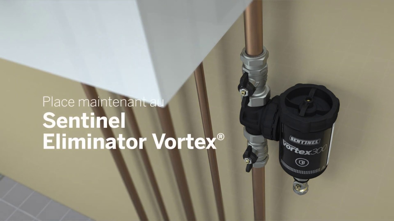 Pot à boue Sentinel Vortex300 pour désembouage