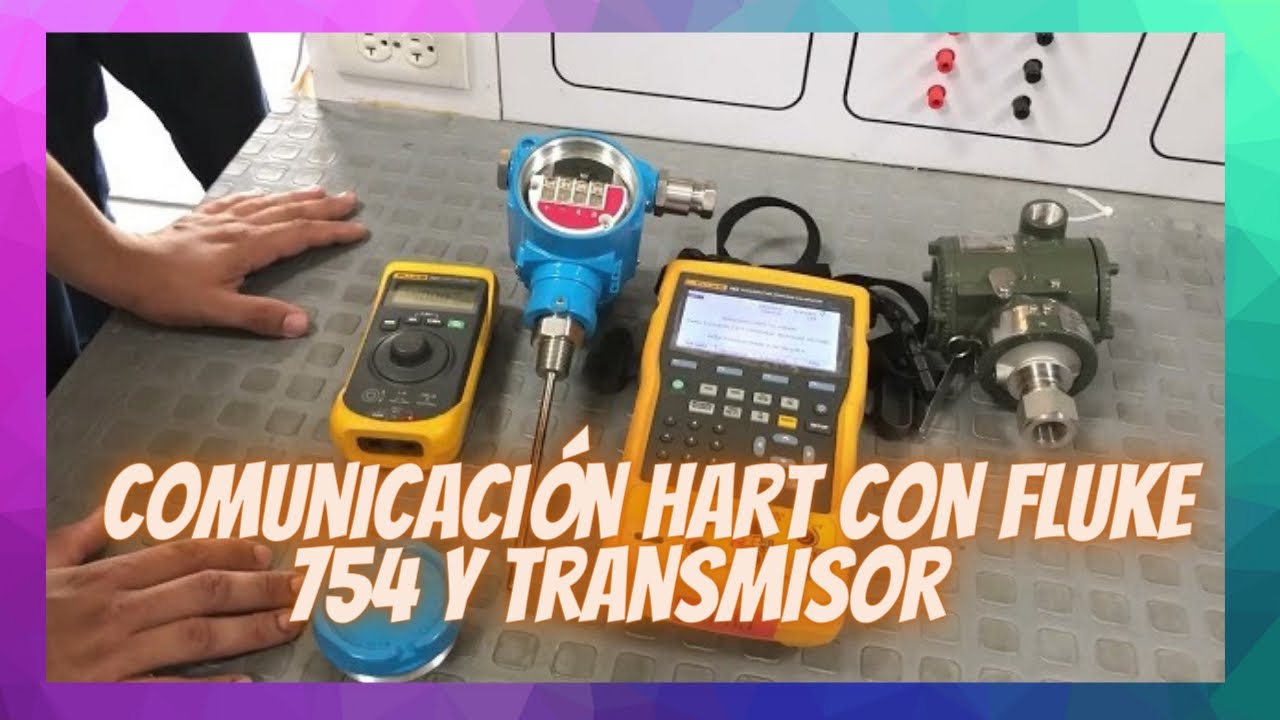 😎 Comunicación Hart con FLUKE 754 y transmisor  de temperatura de Winters Instruments ✅