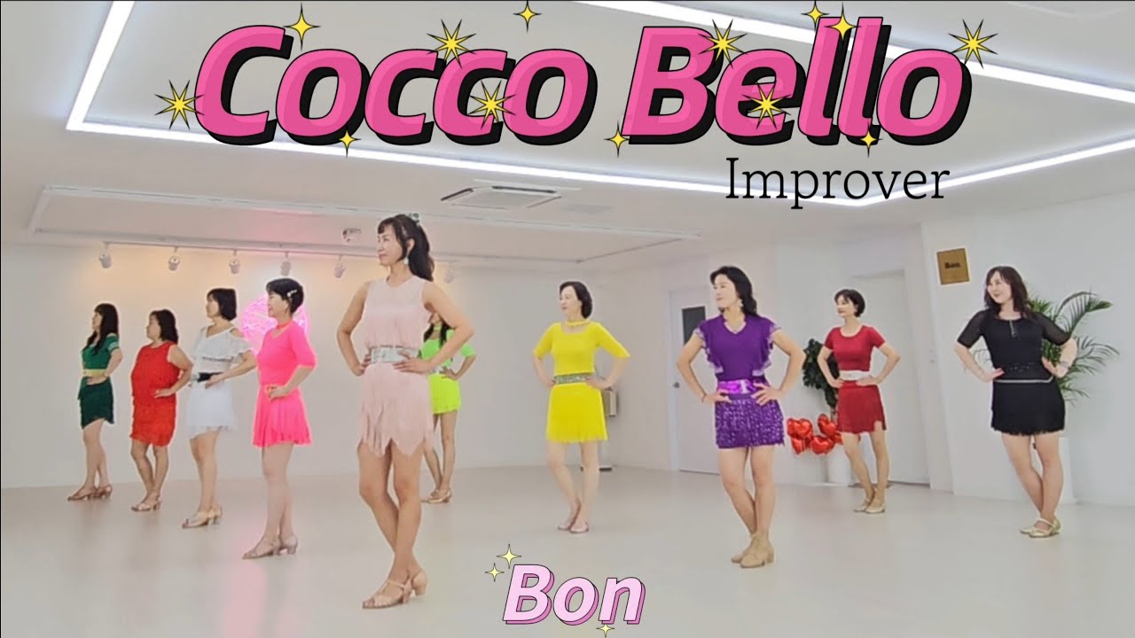 Cocco Bello - Line Dance (Improver) 초중급 화요동호회 2시 