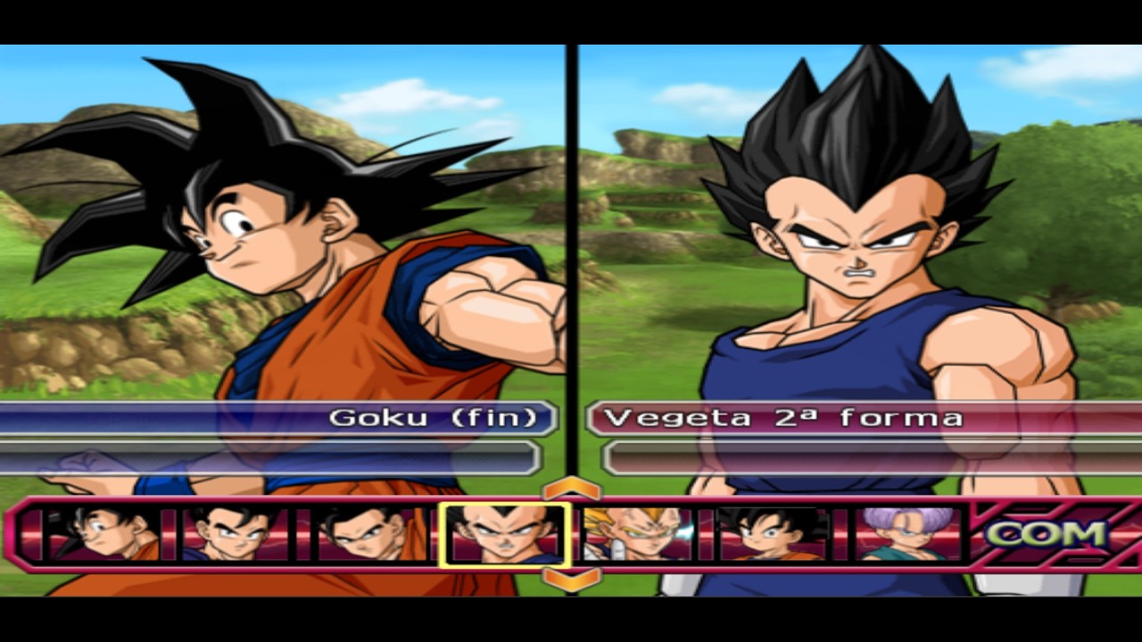 Dragon Ball Z: Budokai Tenkaichi 3 - Família Goku vs Família Vegeta.