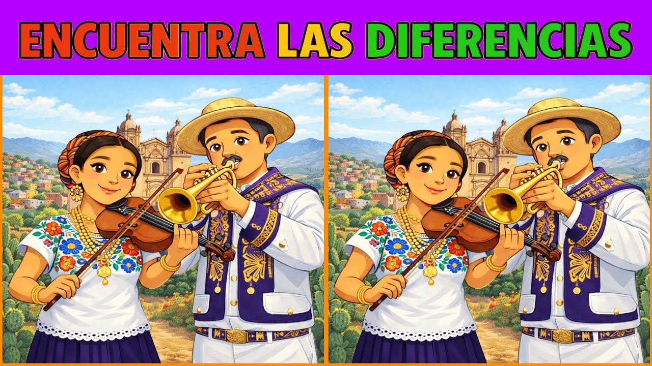 ENCUENTRA LAS DIFERENCIAS 🔍 | Oaxaca, México 🇲🇽 | E3D Víctor #19
