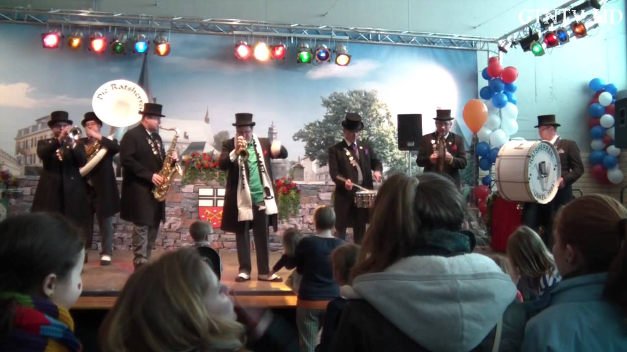 Ratsherren beim Zugausklang in Unkel 20.02.2012 HD 720p