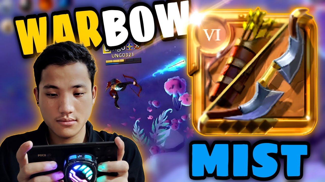 War Bow 🏹 Solo Mist PvP | Mobile gameplay - Albion Online
