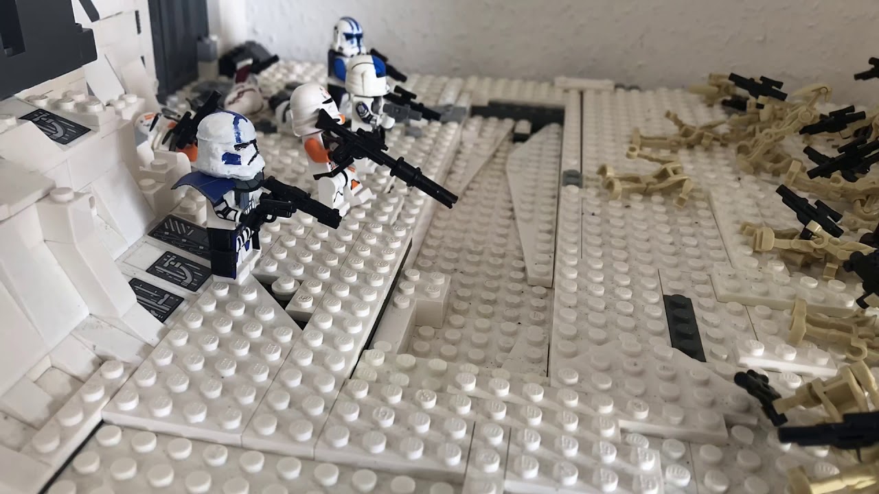 Clone vs droiden Lego Star Wars Animation