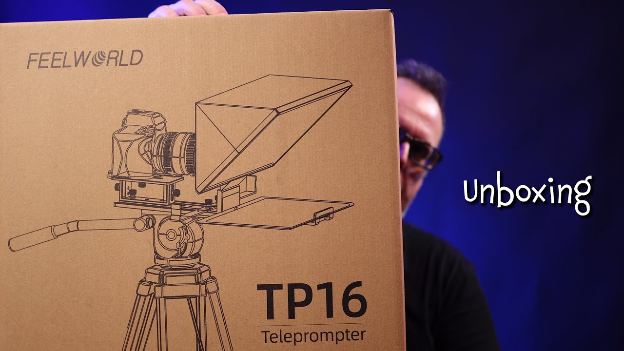 Feelworld TP16 Teleprompter - Unboxing ITA